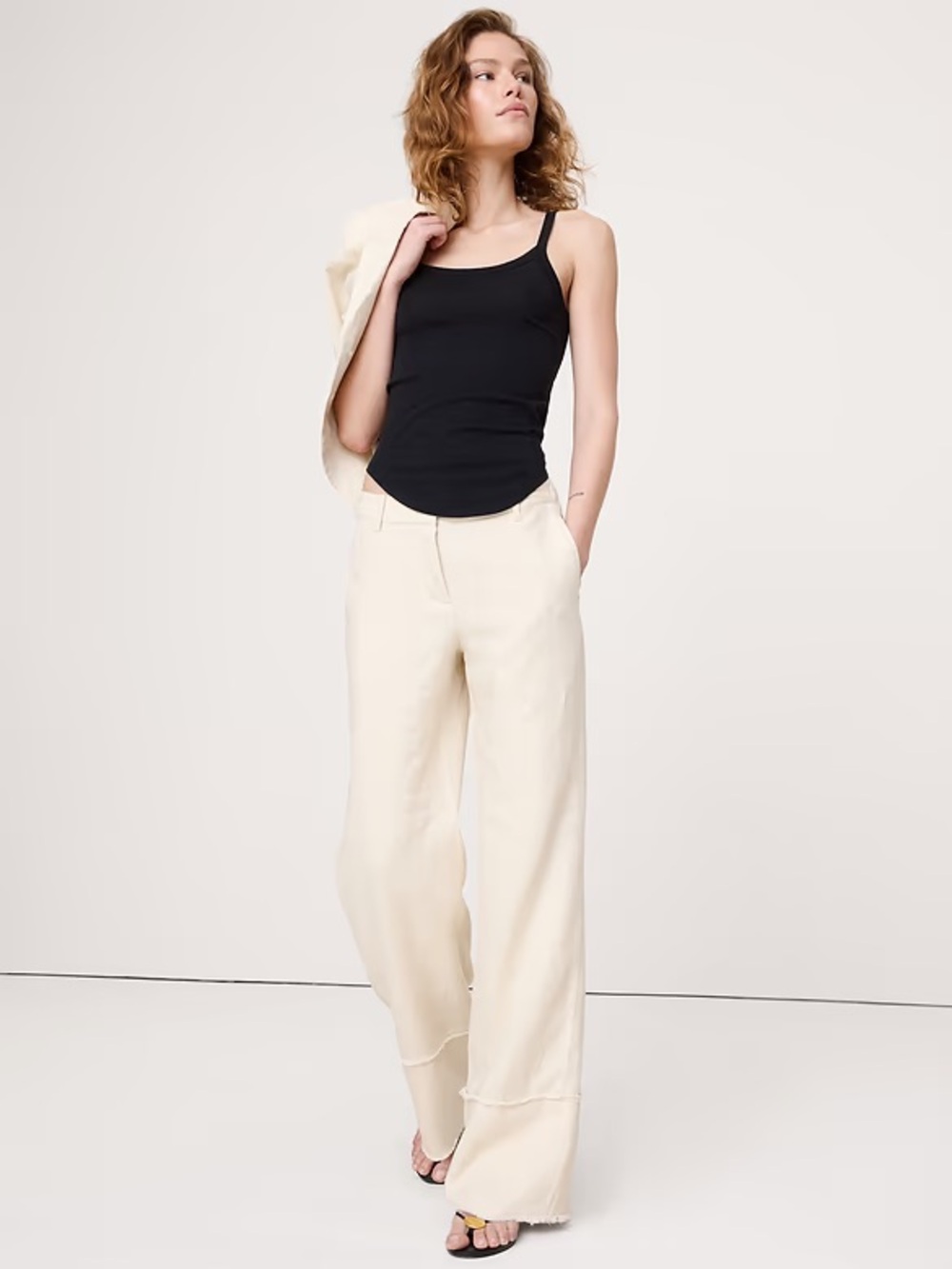 NWT BANANA REPUBLIC LINEN PANTS